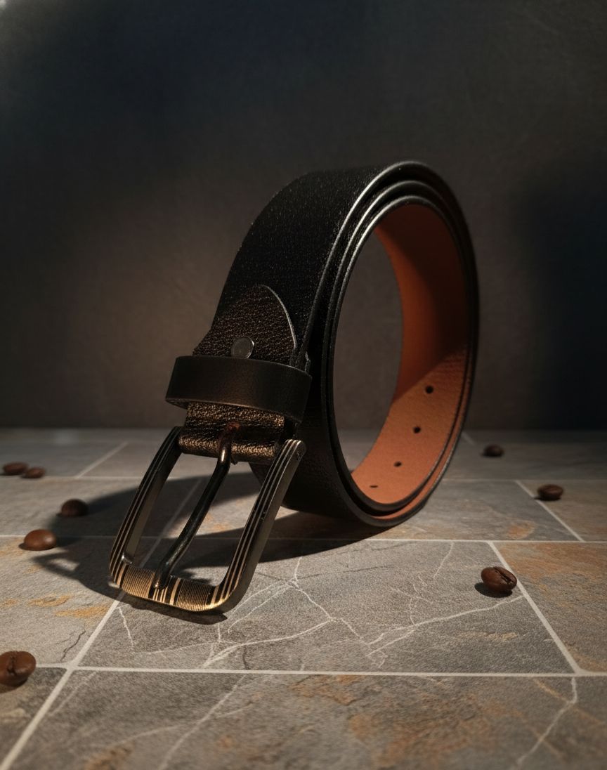 The "Classic Stride" Textured Men's Belt